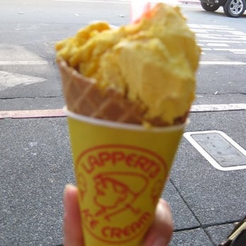 Lappert's Ice Cream - Manila Mango. Sorry picture so  blurry. - Ice Cream & Frozen Yogurt Near Me - Sausalito, California