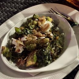 Grilled Brussel sprouts