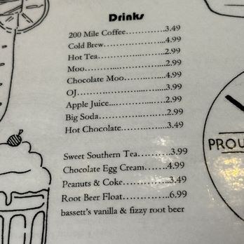 Down Home Diner - Drink menu - Diners Near Me - Philadelphia, Pennsylvania Down Home Diner - Drink menu - Diners Near Me - Philadelphia, Pennsylvania