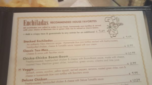 Menu photo 7 Chuy's Florence, KY