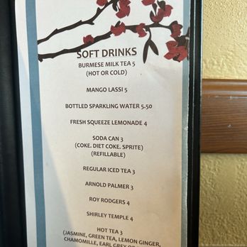 Burma Place - Menu - Burmese Near Me - San Diego, California
