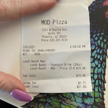 MOD Pizza - Pizza Near Me - Phoenix, Arizona MOD Pizza - Pizza Near Me - Phoenix, Arizona