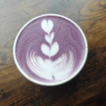 Cros Croissanterie - Ube coffee - Coffee & Tea Near Me - Markham, Ontario