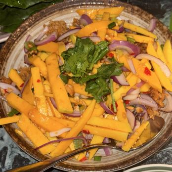 Saranrom Thai - Yum Pla Duk Fu Salad - Thai Near Me - Elmhurst, New York Saranrom Thai - Yum Pla Duk Fu Salad - Thai Near Me - Elmhurst, New York