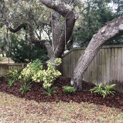 S & J Nursery & Landscaping - After with more flowering plants and mulch