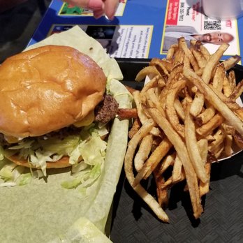 Blue Sky - Juicy cheeseburger and fresh cut fries. - Burgers Near Me - Amarillo, Texas