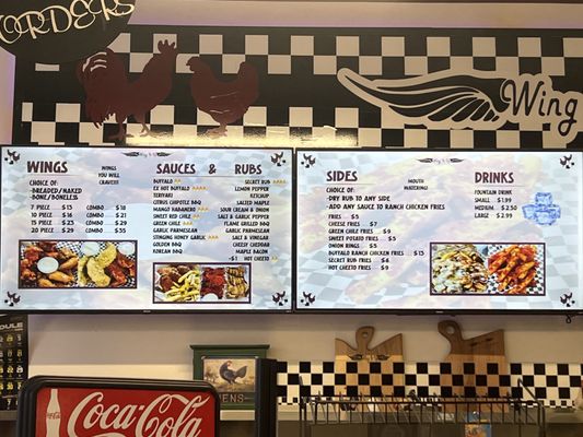 Menu photo 1 Wing it up Albuquerque, NM