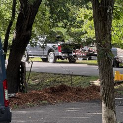 Jake's Top Notch Tree Service - Blocking the streets