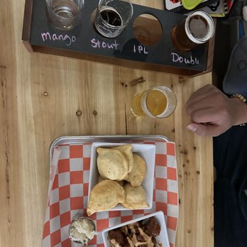 Chubby Squirrel Brewing Company - Beer flight, perogies and oysters - Brewpubs Near Me - Fairfax, Virginia Chubby Squirrel Brewing Company - Beer flight, perogies and oysters - Brewpubs Near Me - Fairfax, Virginia
