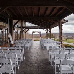 Notting Hill Farm - Outdoor ceremony during early spring!