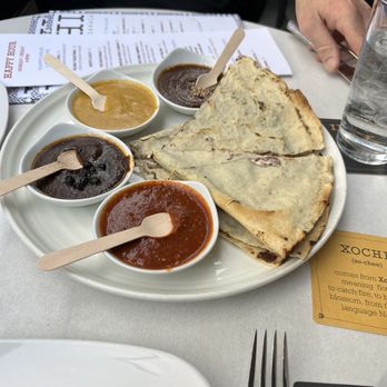 Xochi - Mole sampler- a must - Mexican Near Me - Houston, Texas