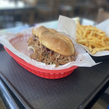 Firestone Grill - The Pig Sandwich - Barbeque Near Me - Bakersfield, California