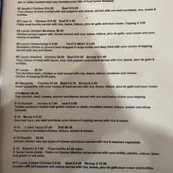 Mary Pop's - Updated menu