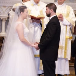 David's Bridal - The dress w/ the veil