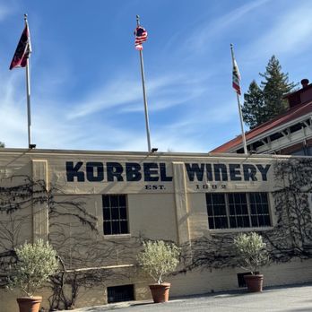 Korbel Champagne Cellars - Wineries Near Me - Guerneville, California Korbel Champagne Cellars - Wineries Near Me - Guerneville, California