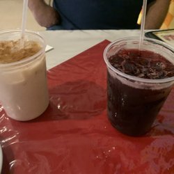 La Hacienda - Horchata and hibiscus tea
