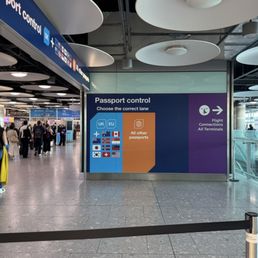 Easy entry to the UK as long as you already registered ahead of time Easy entry to the UK as long as you already registered ahead of time