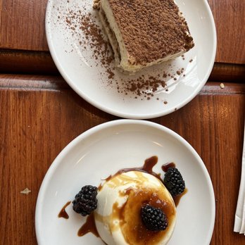 Spacca Napoli - Tiramisu and panna cotta - Pizza Near Me - Chicago, Illinois