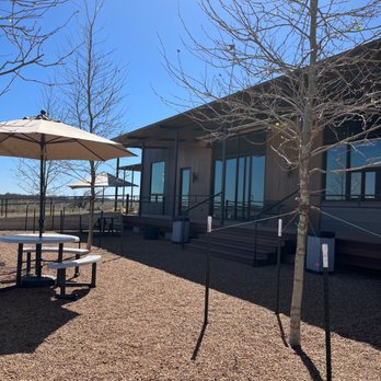 Alexander Vineyards - a picnic area with tables and umbrellas - Wineries Near Me - Fredericksburg, Texas Alexander Vineyards - a picnic area with tables and umbrellas - Wineries Near Me - Fredericksburg, Texas