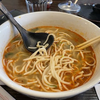Dumpling 85 - Reality at the restaurant. I just got two pieces of meat, bunch of noodles and soup. Wow - Shanghainese Near Me - San Ramon, California Dumpling 85 - Reality at the restaurant. I just got two pieces of meat, bunch of noodles and soup. Wow - Shanghainese Near Me - San Ramon, California