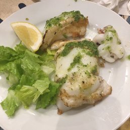Grilled sepia (cuttlefish)