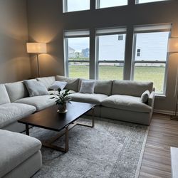 Restoration Hardware - 2 tall floor lamps