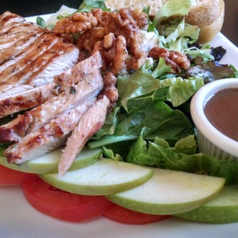 Sweet Basil's Cafe - California Spring Mix with Grilled Chicken - New American Near Me - Livingston, New Jersey Sweet Basil's Cafe - California Spring Mix with Grilled Chicken - New American Near Me - Livingston, New Jersey