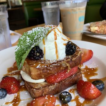 Denica's Real Food Kitchen - Stuffed French toast and iced Vietnamese coffee - Breakfast & Brunch Near Me - Castro Valley, California