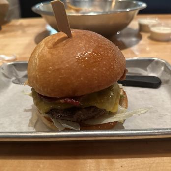 Hopdoddy Burger Bar - The Classic with bacon - Burgers Near Me - El Segundo, California Hopdoddy Burger Bar - The Classic with bacon - Burgers Near Me - El Segundo, California