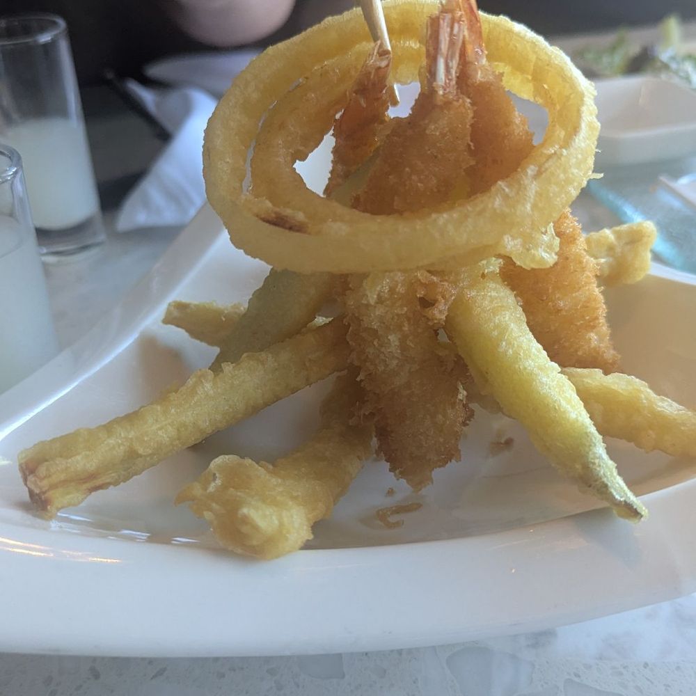 Amici Sushi - Probably the best tempura I have ever had in my life! The coating was so light, absolutely lovely. - Sushi Bars Near Me - Lathrop, California
