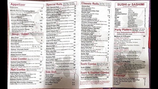 Menu photo 8 Sushi 2020 Shelton, CT Menu photo 8 Sushi 2020 Shelton, CT