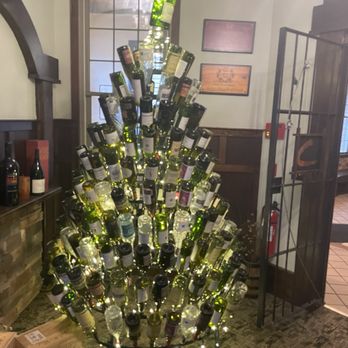 Mountain Town Station - Cute wine bottle Christmas tree. - Steakhouses Near Me - Mount Pleasant, Michigan Mountain Town Station - Cute wine bottle Christmas tree. - Steakhouses Near Me - Mount Pleasant, Michigan