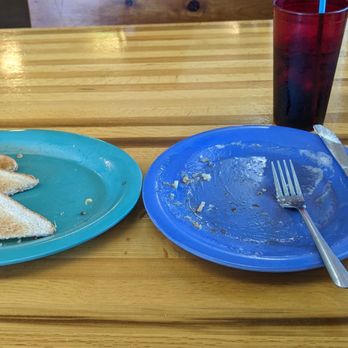 Stack'em High Pancakes & So Forth - Clean plate club??  Not quite... - Pancakes Near Me - Kill Devil Hills, North Carolina