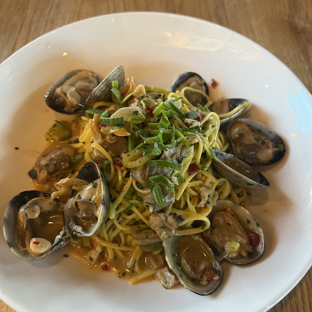 Mentone - Clam linguini - Italian Near Me - Aptos, California