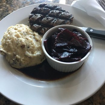 Southern Roots - Tenderloin filet, mashed potatoes, and roasted beets - Southern Near Me - Jamestown, North Carolina