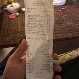 Final reciept