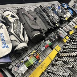 Play It Again Sports - Checking out the golf selection