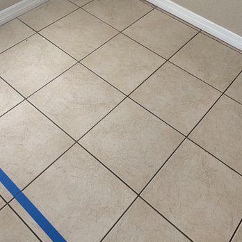 Grout Busters - Tile & Grout Cleaning - This is before - Grout Services Near Me - Tampa, Florida Grout Busters - Tile & Grout Cleaning - This is before - Grout Services Near Me - Tampa, Florida