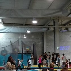 Trampoline Park - Une partie de la salle