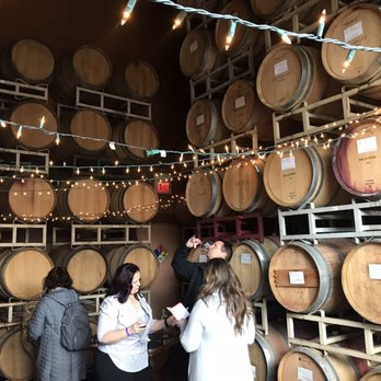 Delorimier Winery - In the barrel room! - Wineries Near Me - Geyserville, California Delorimier Winery - In the barrel room! - Wineries Near Me - Geyserville, California