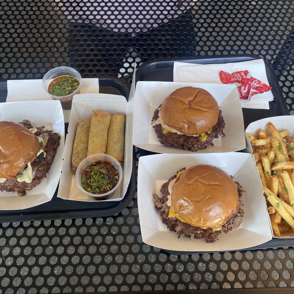 The Kroft - Three smash burgers, garlic fries and birria egg rolls - Burgers Near Me - Los Angeles, California The Kroft - Three smash burgers, garlic fries and birria egg rolls - Burgers Near Me - Los Angeles, California