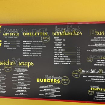 Las Canarias - Outside Menu - Breakfast & Brunch Near Me - San Juan, Puerto Rico Las Canarias - Outside Menu - Breakfast & Brunch Near Me - San Juan, Puerto Rico