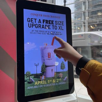 Gong Cha - Promotion free upsize from L to XL on 4/1 and 4/2 - Bubble Tea Near Me - Washington, DC, District of Columbia Gong Cha - Promotion free upsize from L to XL on 4/1 and 4/2 - Bubble Tea Near Me - Washington, DC, District of Columbia