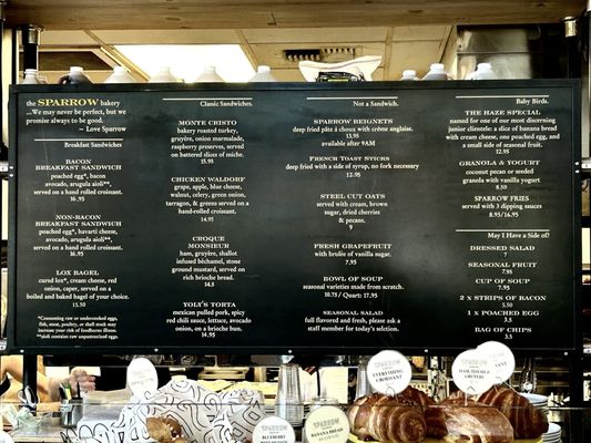 Menu photo 7 The Sparrow Bakery Bend, OR