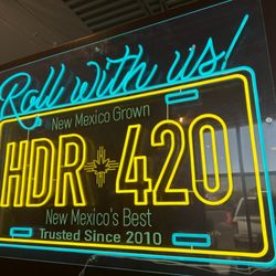 High Desert Relief - HDR neon sign