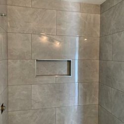 Stovall Renovation & Designs - Shower tile is stunning