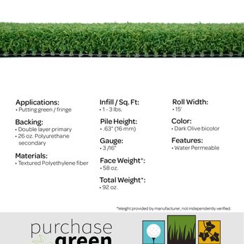 Purchase Green Artificial Grass - Artificial Turf Near Me - Springfield, Virginia