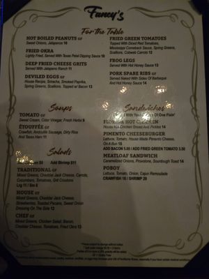 Menu photo 4 Fancy's Southern Cafe Fort Myers, FL Menu photo 4 Fancy's Southern Cafe Fort Myers, FL