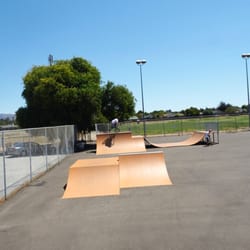 Hollister Skate Park - You can see part of the new section here.