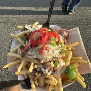 Pinorrito - Loaded fries with Sisig & Egg - Filipino Near Me - Sacramento, California Pinorrito - Loaded fries with Sisig & Egg - Filipino Near Me - Sacramento, California